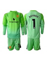 Manchester United Altay Bayindir #1 Maalivahdin Kolmaspaita Lasten 2025-26 Pitkähihainen (+ shortsit)